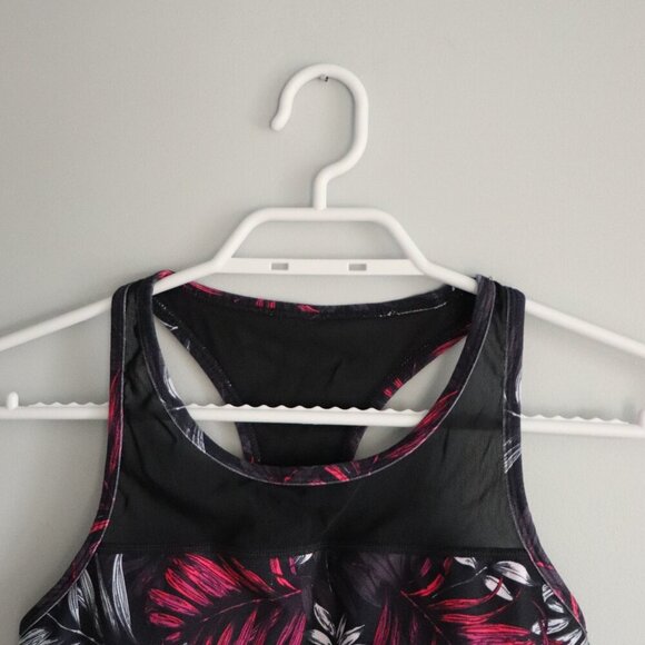 Fabletics Women's Sx XS Marcia High Neck Activewear Mesh Racerback Sports Bra - Picture 3 of 10